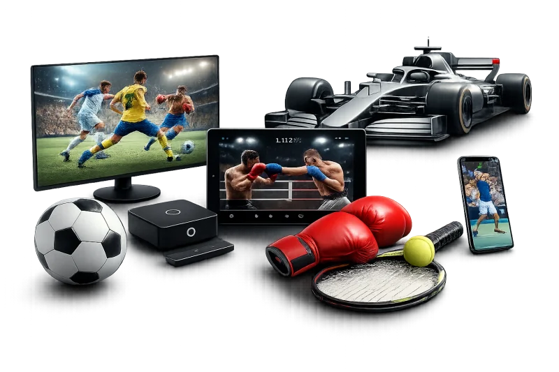 Sports streaming on multiple devices